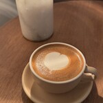 HOCCH gallery and book cafe - カフェラテ（650円）