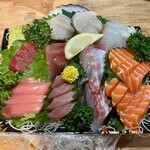まるしょー - 刺身盛り合わせ　２人前 2800円