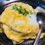 海人居酒屋 源 - イカ墨チャーハン^ - ^