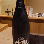 鮨 一喜 - 秋田 飛囀 -鵠（HAKUCHO）- BLACK LABEL山廃x白麹xNo.77酵母