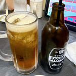 味ん味ん - まずは黒ホッピーセットで乾杯