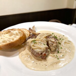 ブラマソーレ - 骨付仔牛ロース肉のグリル　ゴルゴンゾーラソース　　byまみこまみこ