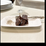 ブラマソーレ - チョコレートと黒オリーブ　（ﾏﾙﾄﾞﾝ塩・ｺｼｮｰ）　　byまみこまみこ