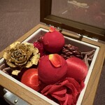 sincere - フォアグラとライチのフィンガーボール