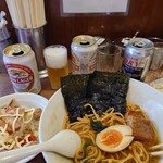 家系ラーメン大ちゃん - 食中酒②キリンラガー