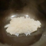 温石 - 米の周りに水を纏ってます。でも、歯応えはある。人生最高の白米！！