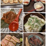 日本酒原価酒蔵 - カマンベールはちみつがけ 540円、ひとくちはちみつバニラアイス 220円×5、酒盗バターキャベツ 540円、ホタルイカの沖漬け 550円、燻製合鴨の炙り650円、もろみ味噌 320円✨️