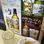 立飲み 天下 - 知多ハイボール@600、湯豆腐@250