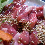 ジンギスカンうだ川 - 塩焼きラム肉