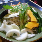 ジンギスカンうだ川 - シンンギスカン野菜