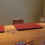蕎麦 たかま - テーブル席