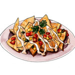 Nachos de verduras