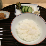 新ばし 笹田 - 魚沼こしひかり