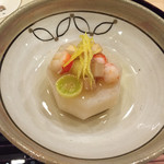 新ばし 笹田 - 小蕪炊き合わせ