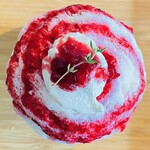 縁と氷 - リンゴンベリーとチーズ