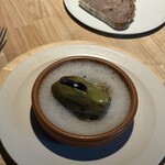 レスピラシオン - 茄子　熊と和牛のラグー　