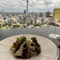 THE DINING シノワ唐紅花＆鉄板フレンチ蒔絵 - 