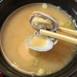 宮島サービスエリア（上り線）レストランも味路 - あさり3個入り