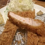 水塩土菜 - ロースカツ断面
