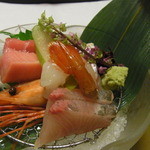 割烹旅館 湯の花荘 - 2014.10）海のお造り