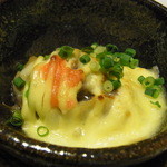 割烹旅館 湯の花荘 - 2014.10）米茄子と白みそのチーズ焼き