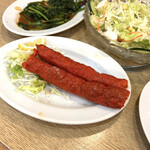 インドアジアンレストラン バガィチャ - シークカバーブ　でんぷん？の粉が増えたかな　　byまみこまみこ