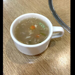 インドアジアンレストラン バガィチャ - ベジタブルスープ　サービス　　byまみこまみこ