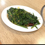 インドアジアンレストラン バガィチャ - ほうれん草炒め　byまみこまみこ