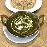 インドアジアンレストラン バガィチャ - ほうれん草キーマ　byまみこまみこ