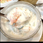 インドアジアンレストラン バガィチャ - ミックスライタ　　ライタのミックスが前とかなり違います　　350円なので仕方ないですけど　　byまみこまみこ