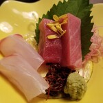 月亭 - お造り。