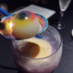 ハチカフェ - 目玉も入ってる～