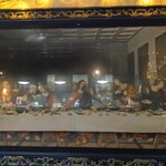 ハチカフェ - 壁には最後の晩餐