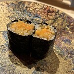 寿し道 桜田 - 北海道浜中　馬糞うに　海苔巻き