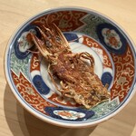 寿し道 桜田 - エビ煎餅