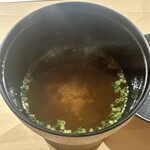 寿し道 桜田 - みそ汁