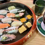 すし大臣 - 料理写真:すしランチ(にぎり15貫) 1650円
※ランチ限定5食