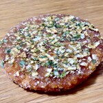 道の駅 風穴の里 - 味噌にざらめをまぶして甘塩っぱい旨さ！