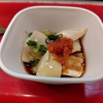 立喰 さくら寿司 - 白ミル貝の肝ポン酢