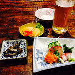 Daihachi guruma - 炉端生ビールセット これで1000円！