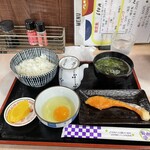 めん亭亀八 - 料理写真:朝定食@650円