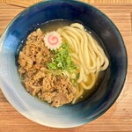 udon noodles 麺候 - 肉うどん並（990円）