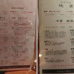 蕎麦 酒肴 京鴨 椿 - 2014' 10/28