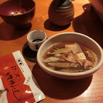 蕎麦 酒肴 京鴨 椿 - My七味（やげん堀）持参です