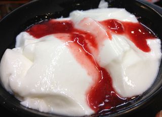 h Mampuku Tarou - デザート１番人気！とろぷる杏仁豆腐