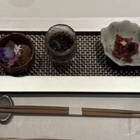 神戸牛 しゃぶしゃぶ おもき 離れ 銀座店 - ②先附 小鉢