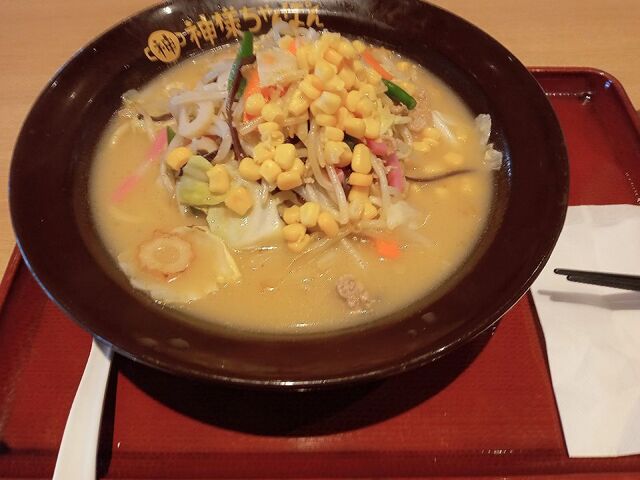 神様ちゃんぽん 関越自動車道上里SA(上り線) （【旧店名】自家製麺