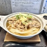 讃岐ブルース 飯田橋 - 牛肉うどん　大盛