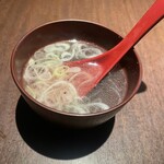 RAKUGAKI tongue&oyster GRILL - テールスープ