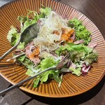 RAKUGAKI tongue&oyster GRILL - 牛タンチョレギ